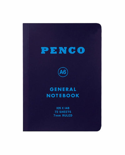 Penco Soft Notebook A6 NAVY