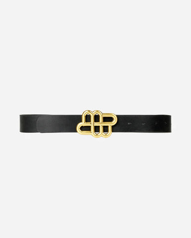 Brodity Leather Belt BLACK