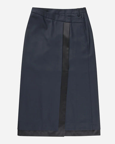 Serene Denim Maxi Skirt Natural