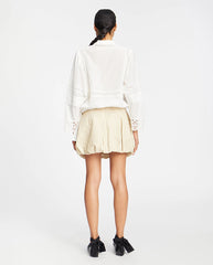 Ferdie Lace Shirt WHITE