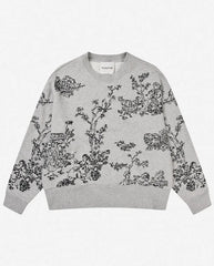 Friede Embroidered Sweat GREY