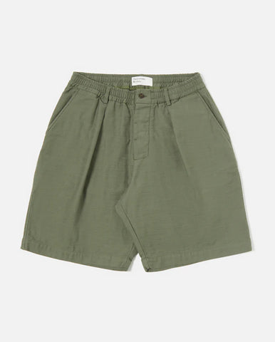 Fat Pant Olive Sateen