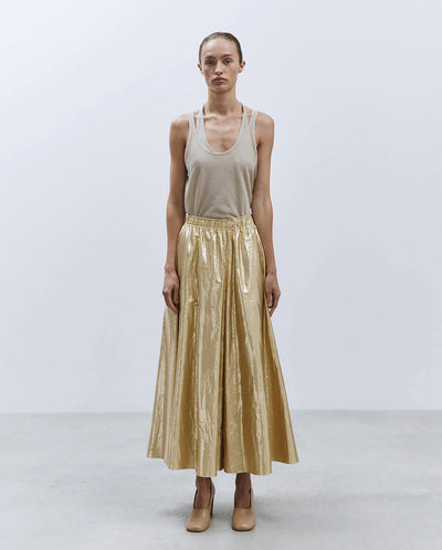 Light Shiny Culotte GOLD