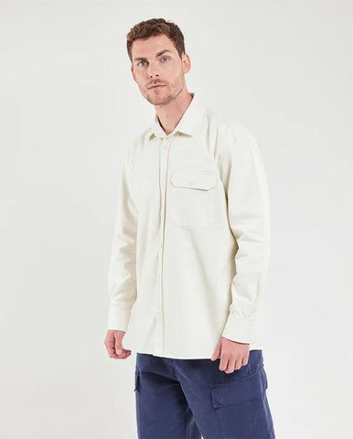 Shark Collar Shirt Marine Deep