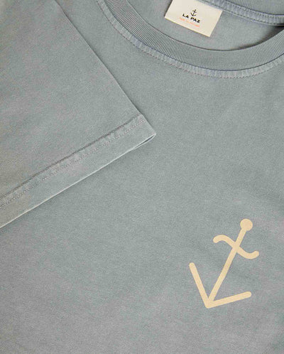 Dantas Logo T-Shirt Smoked Pearl Pale Yellow