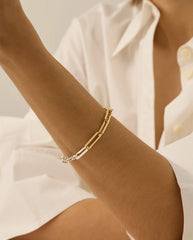 Andi slim bracelet gold/silver