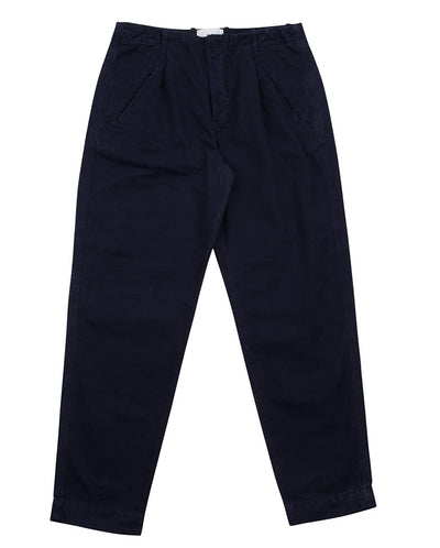 Assembly Suit Trouser Navy Brushed Stripe