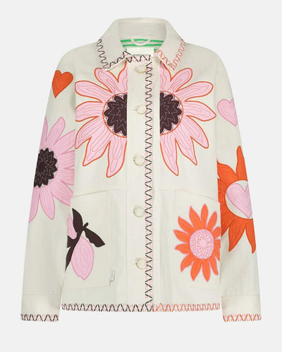 Elody Jacket White / Multi