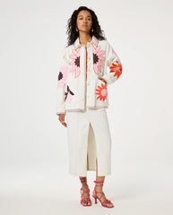 Elody Jacket White / Multi