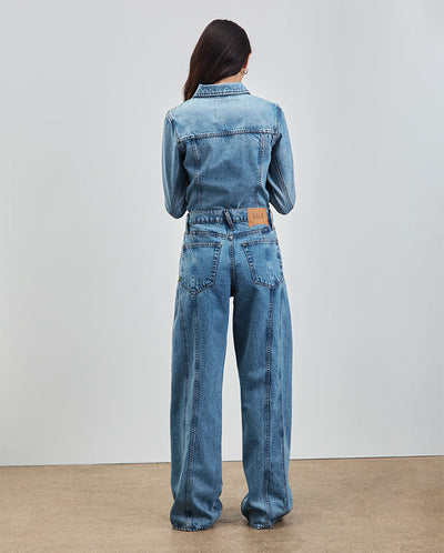 Contoured Sling jean Vintage Blue