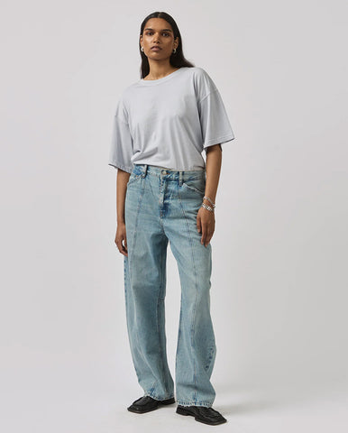 Melange Stripe Suiting Pants Caribou