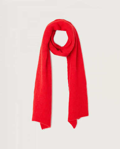 Striped Soft Wool Scarf Phantom