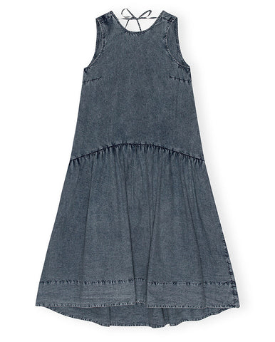 Serene Denim Maxi Skirt Natural