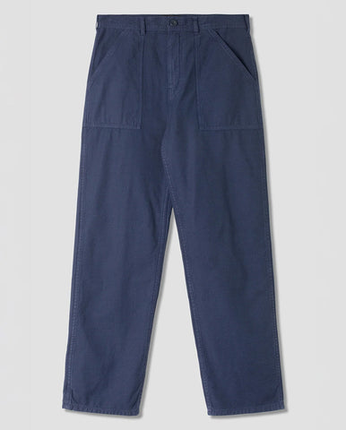 Drawcord Seesucker Trouser Very Dark Navy