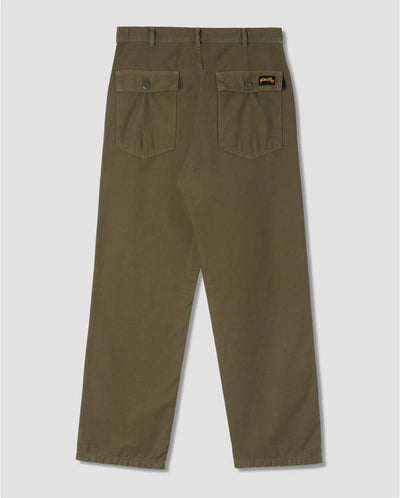 Fat Pant Olive Sateen