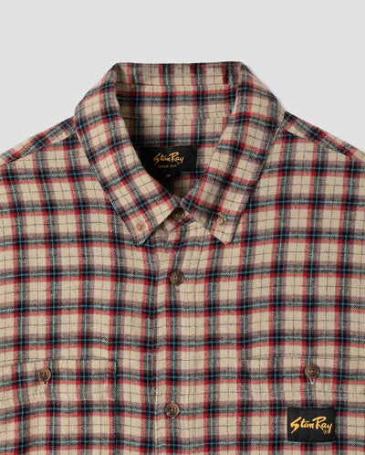 Flannel Shirt Easy Natural Plaid