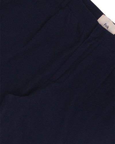 Assembly Suit Trouser Navy Brushed Stripe