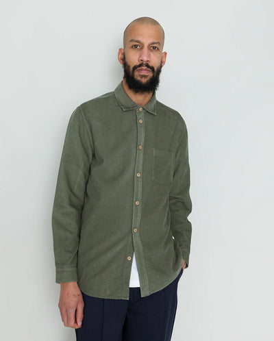 Direction Babycord Shirt OLIVE