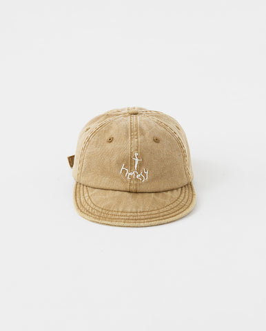 Brushed Peak Cap BLACK