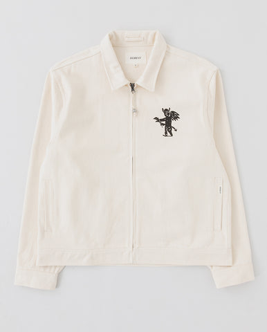 Coach Rain Jacket Chalk