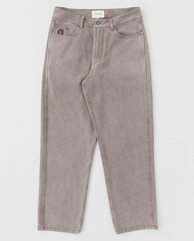 Edison Swollen Seersucker pant DARK GREY