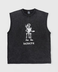 Skeleton Vest ASH