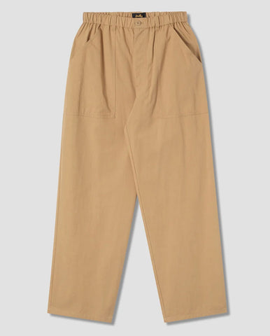 Double Pleat Herringbone Pant OLIVE