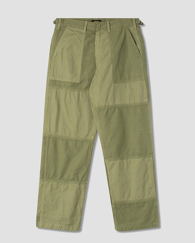 K Pant Olive Mix Sateen