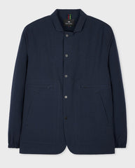 Seersucker Blazer Very Dark Navy