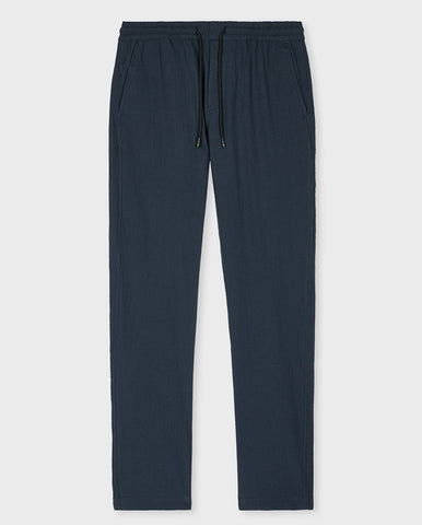 Wide fit Trouser Charcoal Hemp Canvas