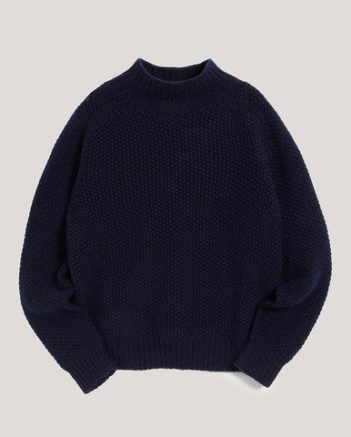 Marianne L/S Shirt Indigo dyed