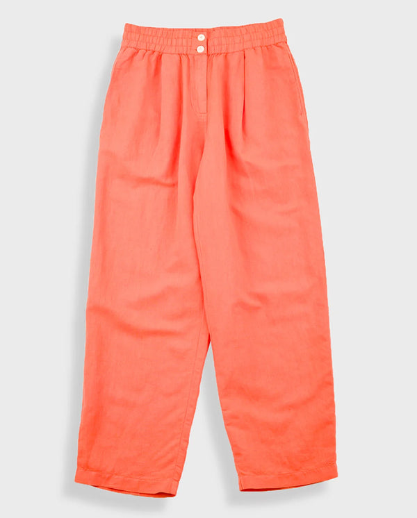 Drawcord Baggy Pants CORAL