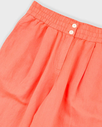 Drawcord Baggy Pants CORAL