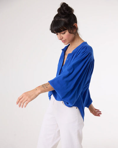 Lena Blouse BLUE