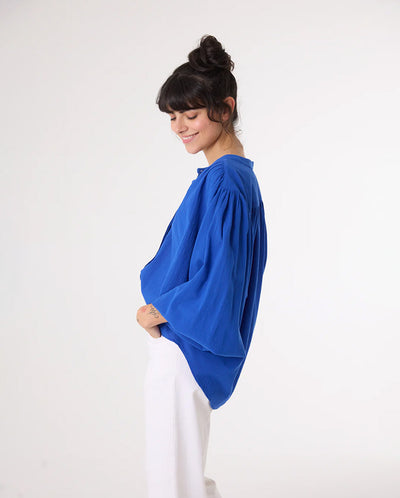 Lena Blouse BLUE