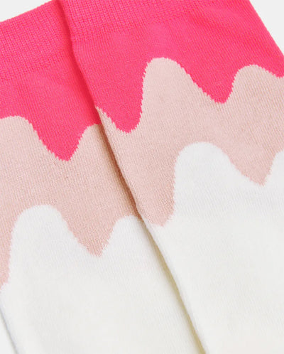 Have Wavy Socks PINK