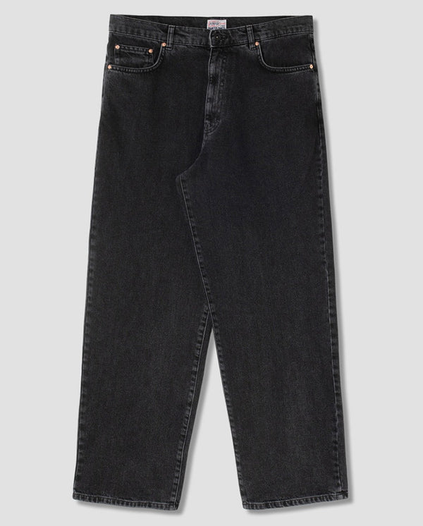 Wide 5 Pant Washed Black