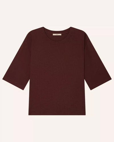 Serge Co Tee Burgundy