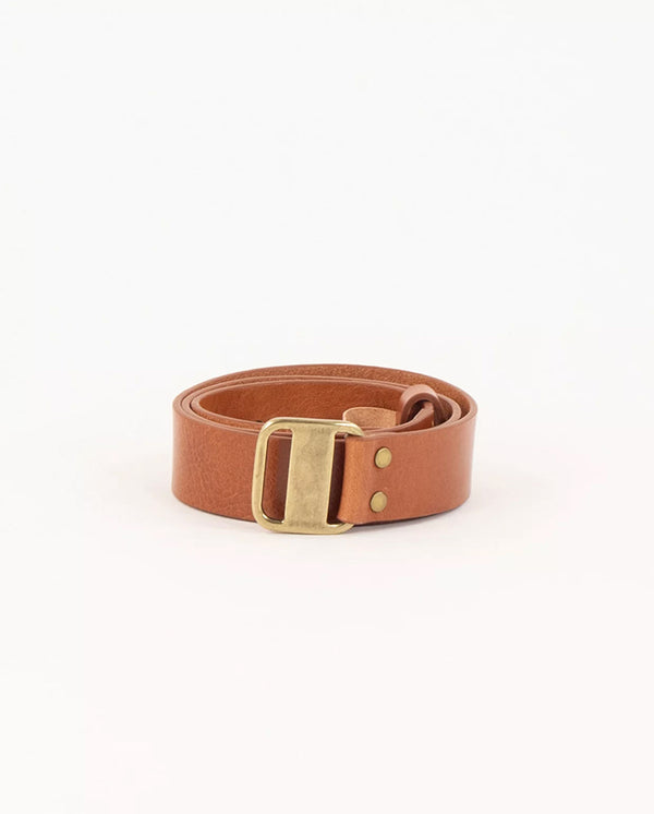 Oardo Leather Belt Sienna