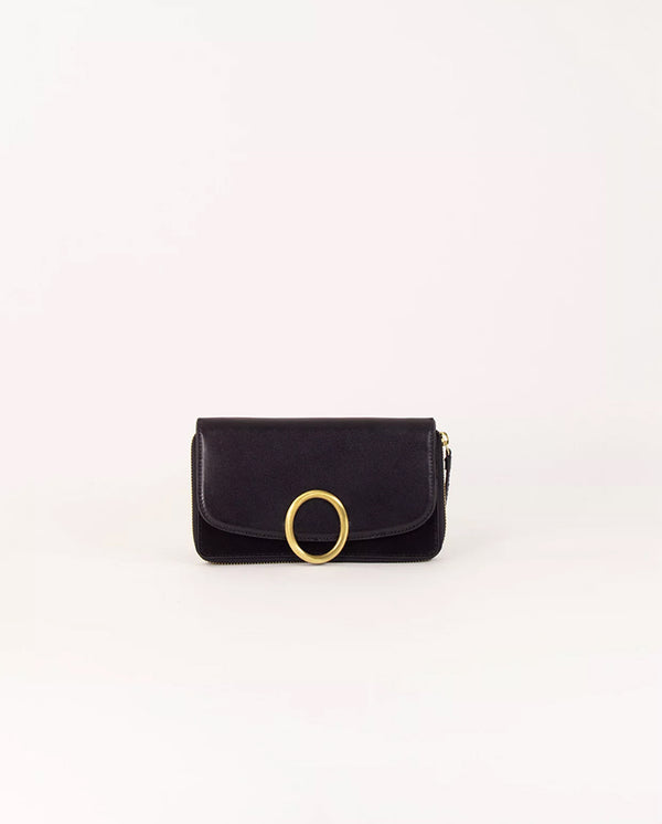 Theao Leather Wallet BLACK