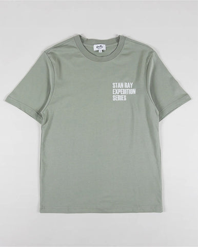 Patch Pocket Tee Washed Green