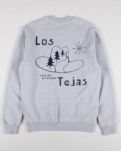 Los Tejas Crew Grey Marl