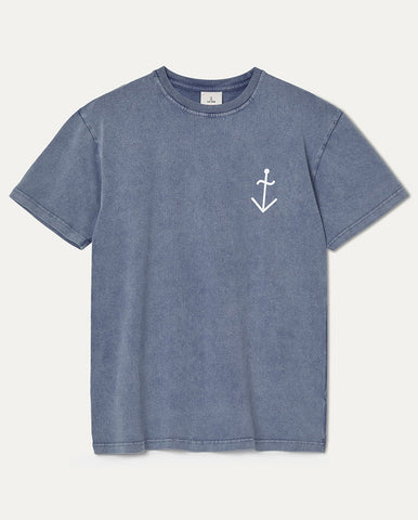 Delinquents Shirt Navy Baby Cord