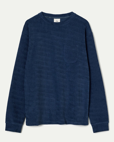 Quarter Zip Knit NAVY