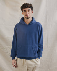 Matias Fleece Hoodie Blue Oceana