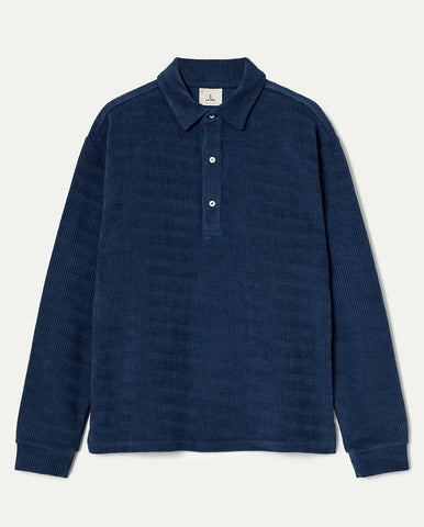 Suedehead Checker Crew Knit ECRU