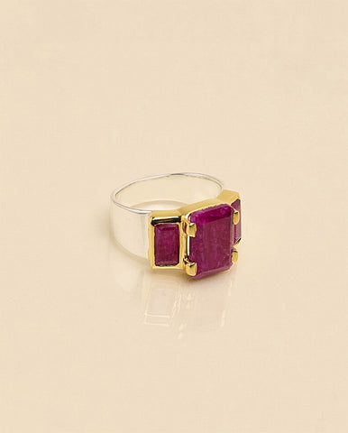 Chery Ruby Ring SILVER