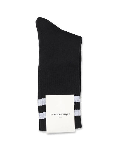 Edwin X Democratique Sock BLACK