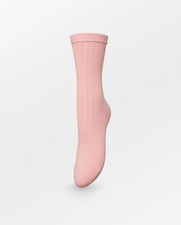 Rib glitter Sock PINK