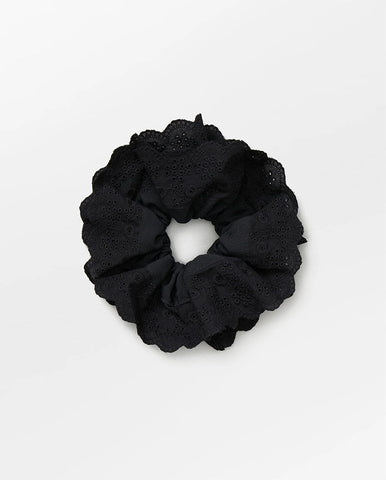 Angela Denim Bow Scrunchie Coronet Blue